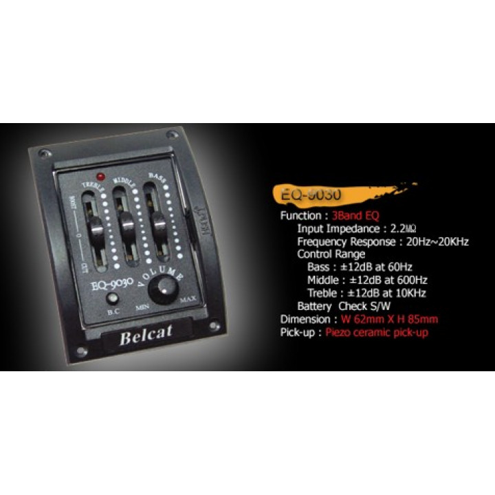 BELCAT EQ-9030 Темброблок активный для акустической гитары