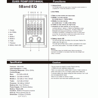 BELCAT EQ-9050 Темброблок активный для акустической гитары